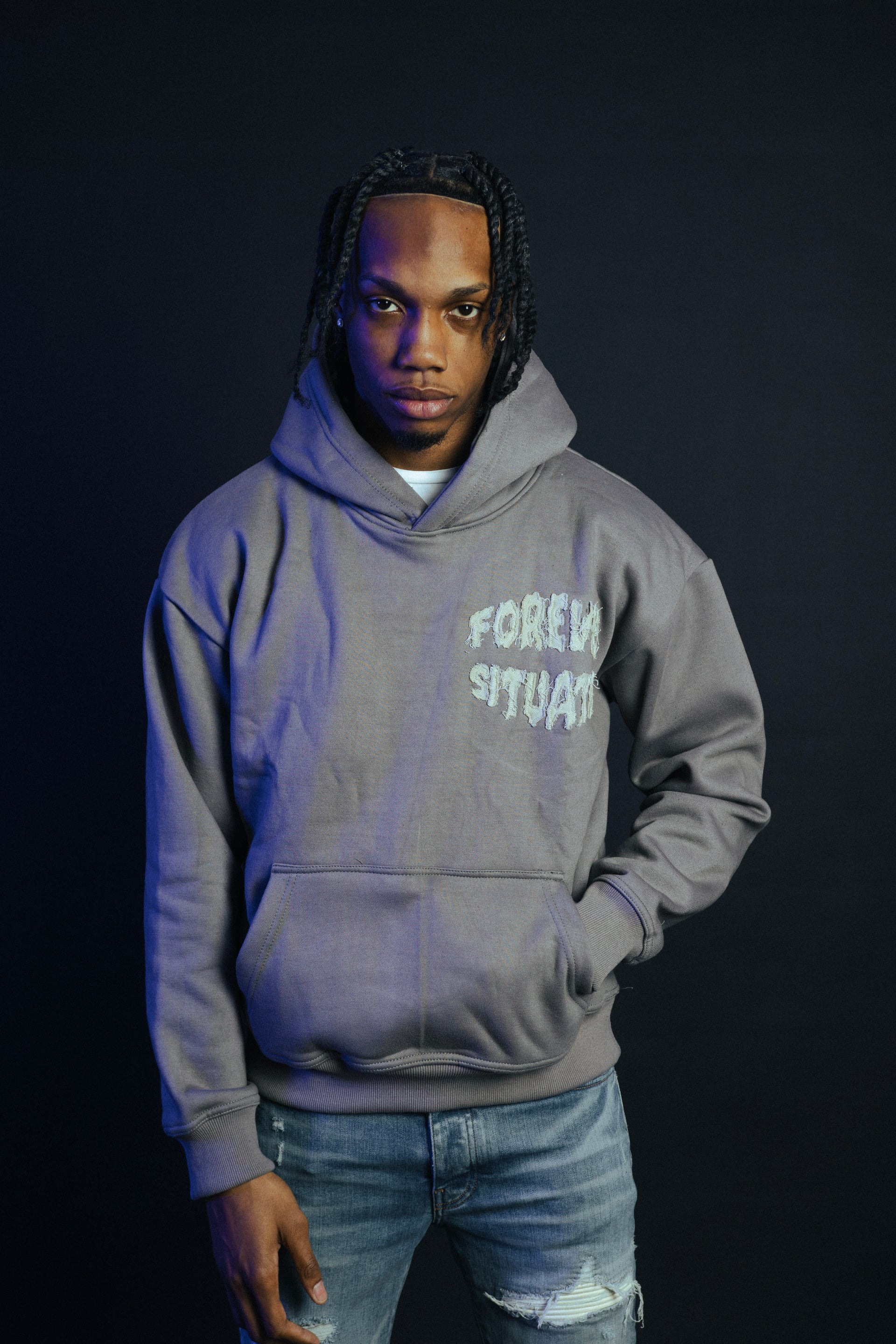 FS GRAY OG PULLOVER HOODIE