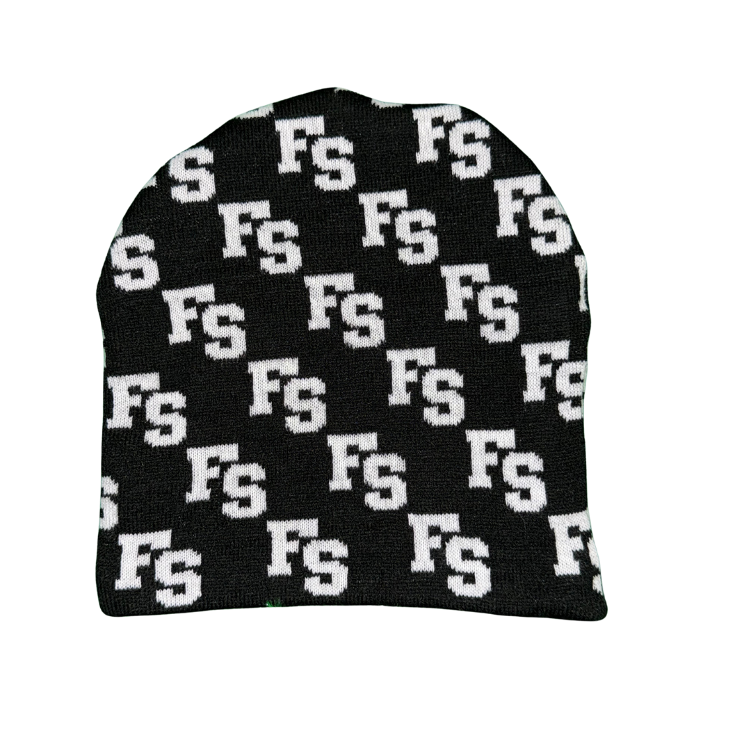 FS BLACK BEANIE