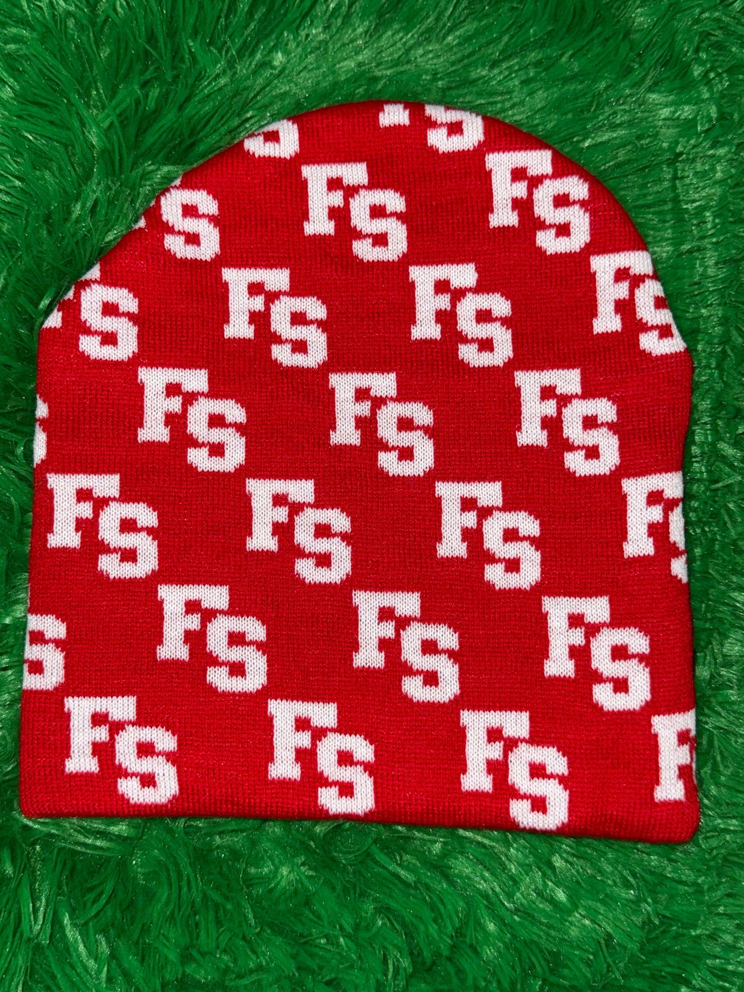 Fs Red Beanie