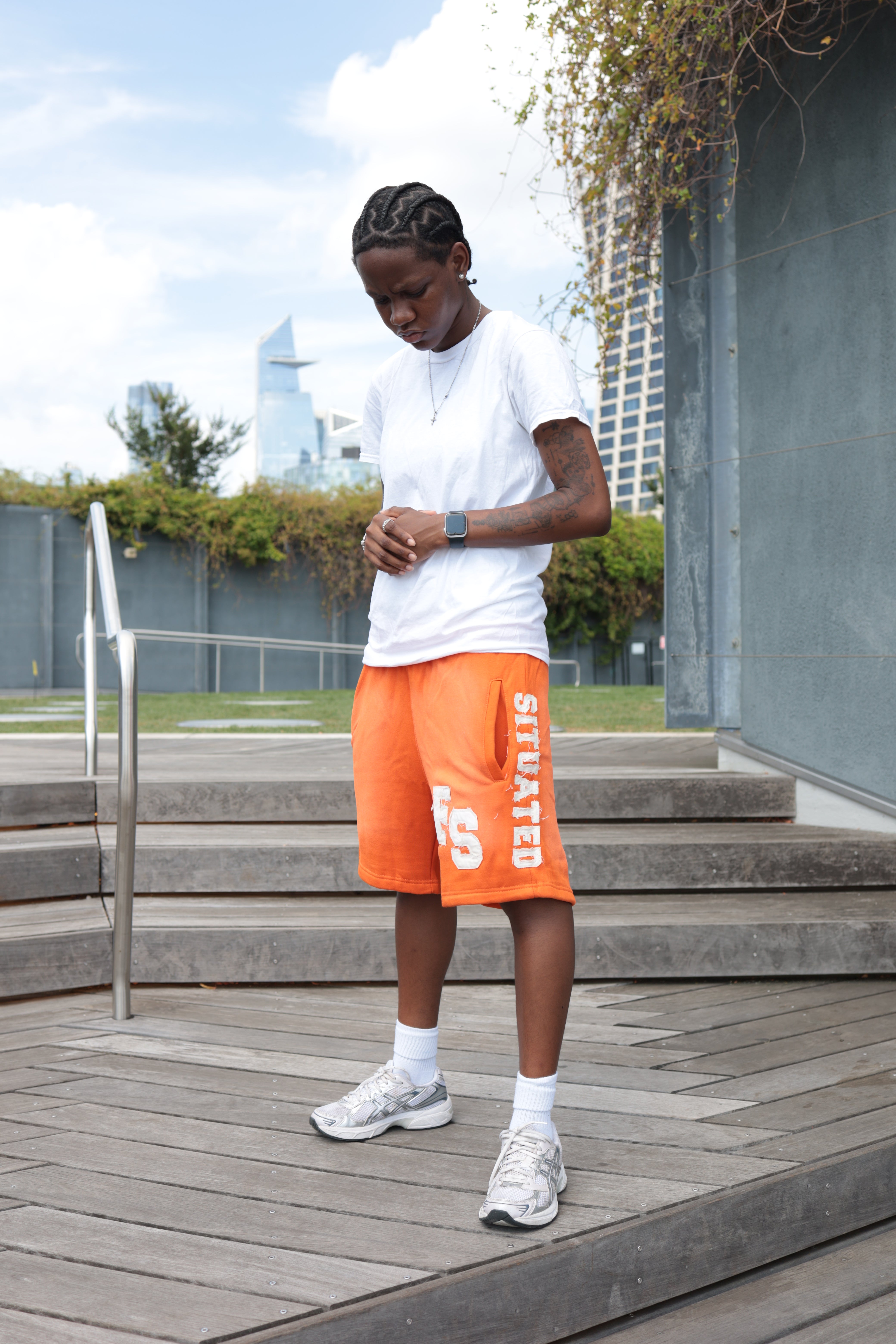FS ORANGE SHORTS