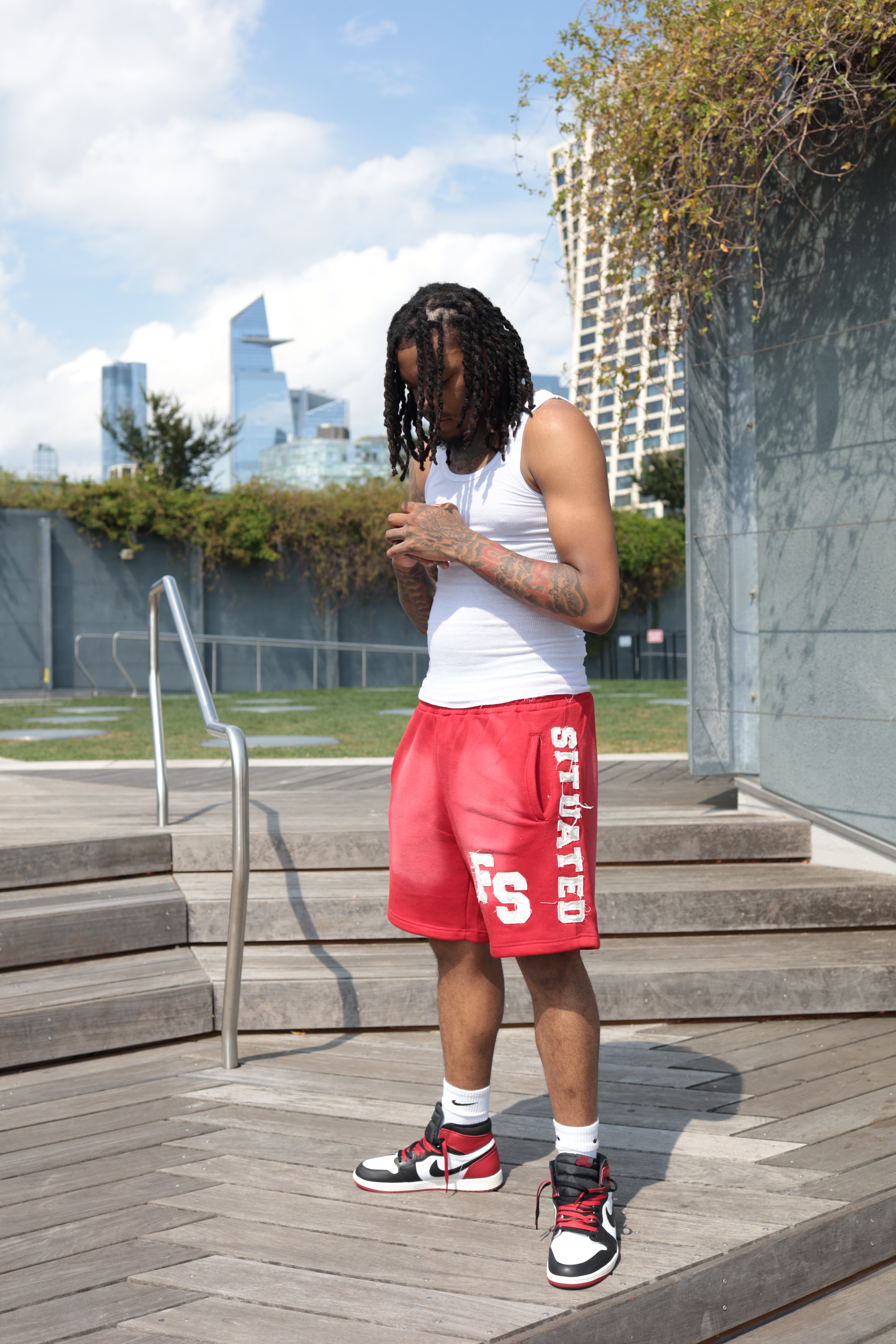 FS RED SHORTS