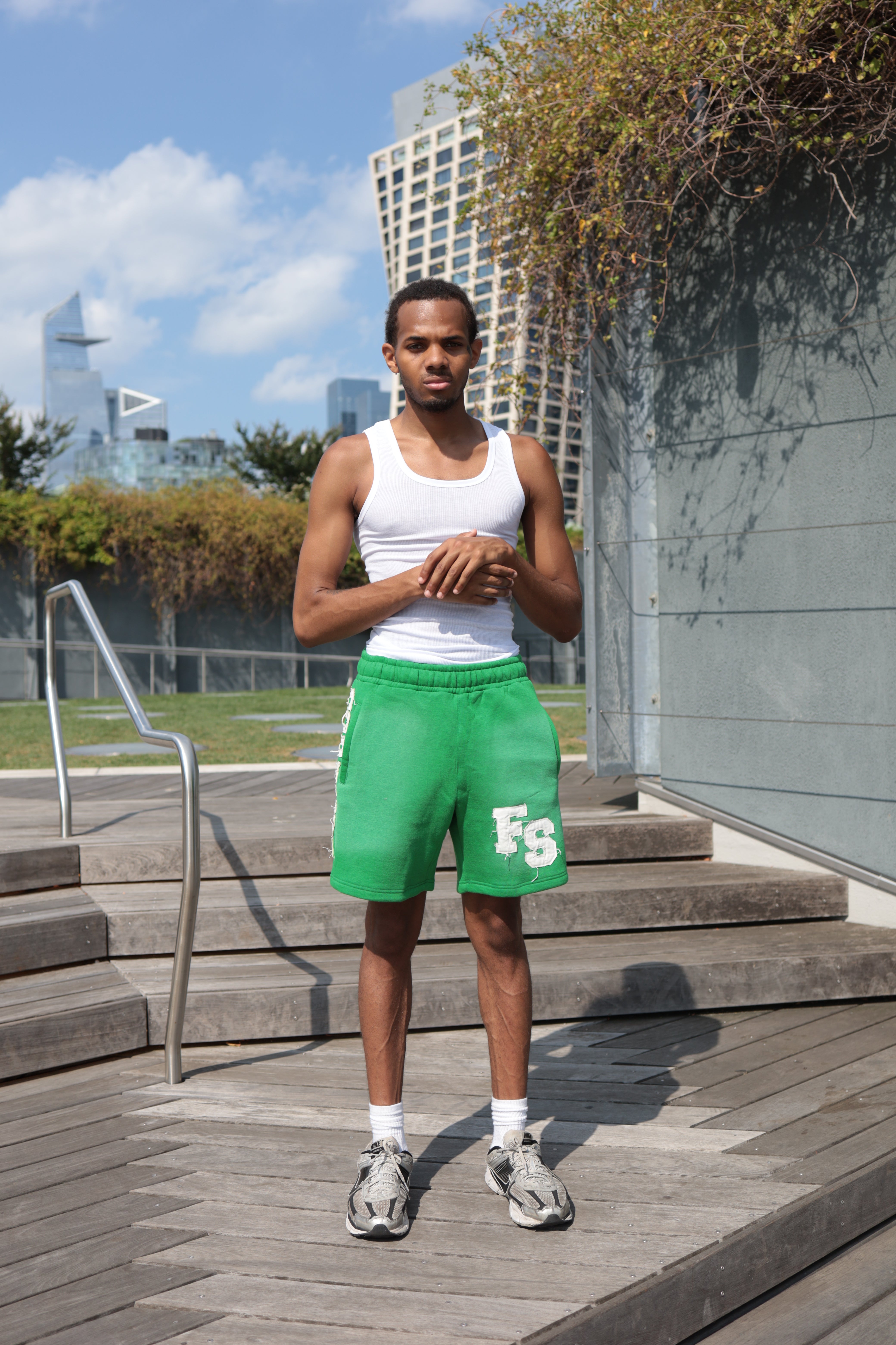 FS GREEN SHORTS